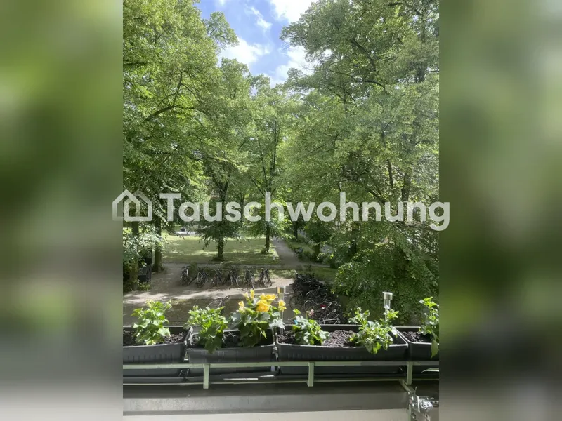 Tauschwohnung: Charmante 1,5-Zimmer-Altbauwohnung mit Balkon zum Innenhof — photo 1